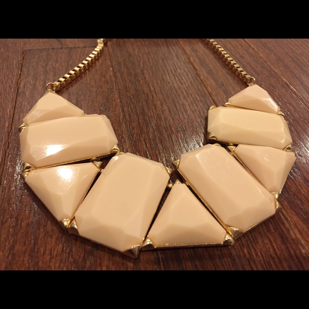 Aldo Peach Statement Necklace